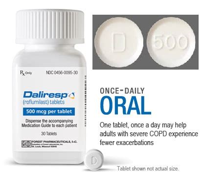 what is daliresp 500 mcg used for